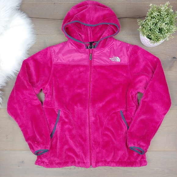 The North Face Jackets & Blazers - The North Face Plush Pink Zip Up Hooded Jacket